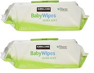 Kirkland Signature Baby Wipes, 2 Pack (100 Wipes/Pack)