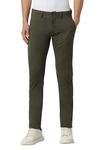 Peter England Men's Skinny Pants (PCTFSSKBO89372_Size(86) Olive