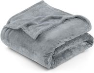 Utopia Bedding Fleece Blanket King Ash Grey 300 GSM – Warm Cozy Soft Fluffy Blanket for Bed, Sofa, Couch and Chairs, Blankets for All Seasons (230x270 cm)