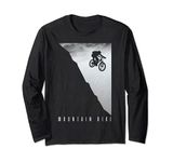 Mountain Bike Downhill MTB Biking Vintage Biker Gift Men Long Sleeve T-Shirt