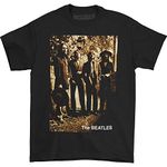 Bravado mens The Beatles: The Beatles - Sepia 1969 novelty t shirts, Black, Medium US