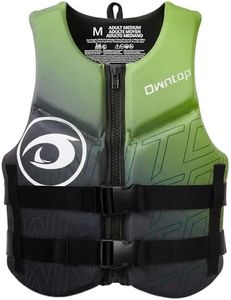 Owntop Swim Vest Adult Water Sport Vest Neoprene Floaties for Swimming, Boating, Kayaking, Fishing | Adjustable Zipper Dual Buckle Foldable Buoyancy Jacket