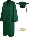 Mukum Matte Graduation Cap and Gown