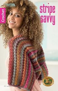 Leisure Arts Stripe Savvy Crochet Book