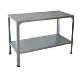 Palram Greenhouse Accessory Steel Work Bench - Silver