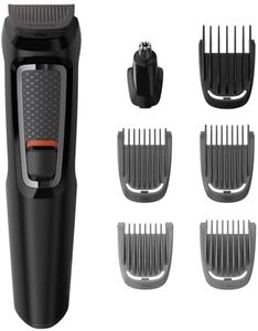 Philips Series 3000 7-in-1 Multi Grooming Kit for Beard and Hair with Nose Trimmer Attachment - MG3720/33