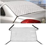 Dickno Car Rear Windshield Cover, 4