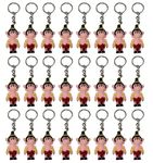 Asera Multicolor Ganesha Cartoon Key rings/Key chains for Kids Birthday Return Gifts Party Favors Take Away Gifts (Set of 24, Ganesha)