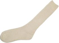 Alpaca & Co Alpaca Wool Socks from Hypoallergenic - Temperature Regulating Socks for Walking, Hiking & Bed Socks (UK, Numeric, 6, 9, Regular, Regular, Cream)
