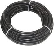 Qolekog Air Line 1/8" Tube OD Pneumatic Nylon Tube SAE J844 Airline Heavy Duty For Air Brake Tubing or Fluid Transfer (Black 32.8Ft 10M)