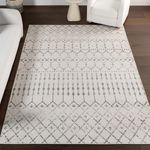 nuLOOM Moroccan Blythe Area Rug, 6' Octagon, Grey