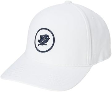 Puma Golf Golf 025247 Tech Love Golf Rope Cap, Men's, White glo/deep Navy, One Size