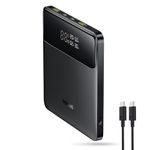 Baseus Laptop Power Bank 20000 mAh 100W Fast Charging, Slim Battery Pack Portable Charger, Blade H1 for Laptops, iPad, iPhone 16 Pro, Switch, Steam Deck, Samsung Galaxy S23, AirPods, 2024 Version