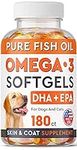 StrellaLab Omega 3 Fish Oil Pills f