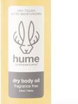 HUME SUPERNATURAL Dry Body Oil Spray - Moisturizing Oil for Dry Skin, After Shower Body Oils for Women and Men, Oil Body Spray, Nourishing, Hydration, Glow, Probiotic, Fragrance Free, 1 Pack