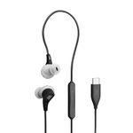 JBL Endurance Run 3C USB-C - in-Ear Headphones with USB-C Cable Designed for Sport, IP65 dustproof and Water-Resistant, JBL Pure Bass Sound with Hi-Res Certified Audio - Black/Grey