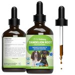 Pet Wellbeing Dandelion Root for Dogs & Cats - Liver & Heart Health, Digestive Function, Blood Sugar Support, Certified Organic - Herbal Supplement 4 oz (118 ml)