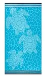 Beach Towel Printed, Quick Dry, Sand Resistant, for Pool, Beach, Gym, Camping, Travel-Sea Turtles