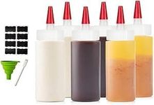 6-pack Premium Plastic Condiment Sq