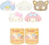 Hamee Sanrio Hello Kitty and Friends Cute Water Filled Surprise Capsule Squishy Toy [Steamed Bun] [Birthday Gift Bag, Party Favor, Gift Basket Filler, Stress Relief] – 2 Pc. (Mystery – Blind Capsule)