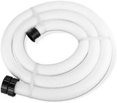 BW58368 Pool Pump Hose Replacement for Above Ground Pool, Sand Filter Pump Hose Compatible with In tex, Coleman, Bestway Sand Filter Pumps, Pool Heaters and Chlorinators, (1.5 Inch x 9.8 Foot)