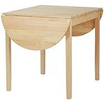 HOMCOM 55" Solid Wood Kitchen Table