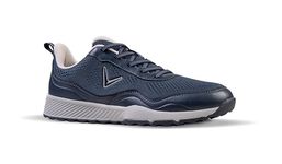 Callaway Golf GTX Aero Breathable Golf Shoe, Navy/Grey, UK 9