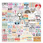 50 PCS Labor and Delivery Nurse Stickers,L&D Nurse Gifts,OBGYN Gifts,Waterproof Vinyl Stickers for Laptops,Water Bottles,Scrapbooks,Phone,Perfect Gifts for Labor and Delivery Nurse,Maternal