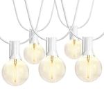 SUNTHIN White Outdoor String Lights