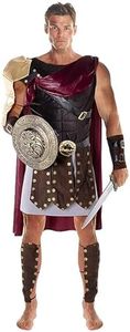 Morph Costume Gladiatore Uomo, Vestito Centurione Romano Uomo, Costume Legionario Romano, Costume Romano Uomo, Vestito Romano Uomo, Vestito Gladiatore Uomo, Costume Carnevale Romano XL