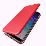 SkyTree Case for iPhone 6s, Ultra Fit Flip Folio Leather Case Cover with [Kickstand] [Card Slot] Magnetic Closure for iPhone 6s - Red