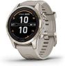 Garmin fēnix 7S Pro Sapphire Solar, Multisport GPS Smartwatch, Built-in Flashlight, Solar Charging Capability, Sand