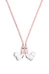 Tapper Powder Pink Lamb Leather/Stainless Steel Strap for AirPods & AirPods Pro