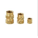 3DINNOVATIONS Brass Nuts Inserts Embedment Nut M3 M4 M5 Thread Brass Knurled Nuts Threaded Heat Set for 3D Printed Parts Moulded Parts 3D Printer and More Projects (10pcs Each-Set of 30pcs)