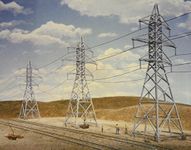 Walthers Cornerstone HO Scale Transmission Towers Structure Kit (Set of 4)