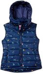 Amazon Brand - Jam & Honey Girl's Jacket Blue Navy 8 Years-9 Years