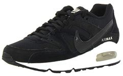 NIKE Women's Wmns Air Max Command Trail Running Shoes, Black Black Black White Oatmeal, 6 UK