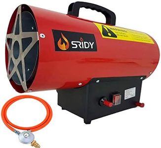 Sridy 50KW Portable Propane LPG Gas Heater Industrial Workshop Space Fire Electric