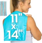 Arctic Flex Ice Packs for Injuries Reusable (24" x 11") - Flexible Hot Cold Packs - Therapy Gel Ice Wrap With Straps - Ankle, Elbow, Knees, Foot, Hip Arm, Back Pain Relief Compress Medical Freezer Pad