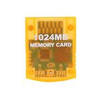 Fdit 1024M Memory Card (16344 Blocks) for WII Gamecube Game Console, 1G Storage Room Compatible with GC NGC