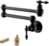 Havin Black Brass Pot Filler,Wall M