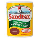 Sandtex masonry paint, 5 litres, ultra smooth brickwork, multicolour