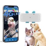Zeerkeer GPS Tracker for Dogs, Dog Tracker 4G LTE 700mA Standby 7 Days GPS Tracker for Dogs, Without ABO iOS/Andriod App Mini GPS Tracker for Dog Collar Dog Accessories