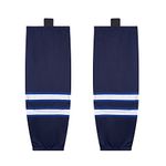 EALER HS100 Series Team Color Dry Fit Practice Ice Hockey Socks For Junior To Senior&Adult And Youth