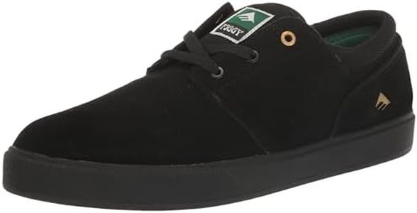 Emerica Men's Figgy G6 Skate Shoe, Black/Black, 6