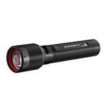 Ledlenser P6R LED Rechargeable Torch, Super Bright 1200lm, USB-C, 320m Adjustable Focus, Powerful 60 Hour Battery, IP68 Waterproof Tactical Flashlight with 4 Modes for Camping, Hiking, Emergency