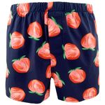 ROCK ATOLL Men's Colorful Funny Animal All Over Print Cotton Boxer Shorts S-XXL, Juicy Peach Print, S