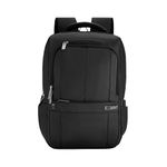 Safari Form Plus 3 Formal Laptop Compatible Backpack, 3 Compartments with 2 Side and 2 Front Pocket, Fleece Pocket, Luggage Sleeve, 32L, Black