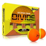 Srixon Q-STAR DIVIDE 12 Tour quality golf balls - Perfect for short game - FastLayer core - High ball compression