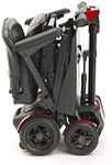 Drive Devilbiss Automatic Folding Scooter by Remote Control - 4 Wheel Electric Scooters for Adult Red